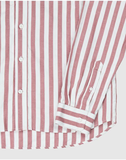 Camicia Calvi rossa e bianca - ROSSO/BIANCO