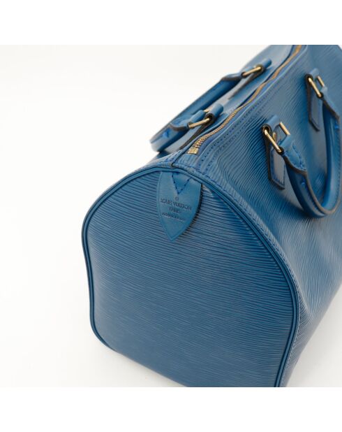 De Louis Vuitton Speedy 30 Épi Bleu
