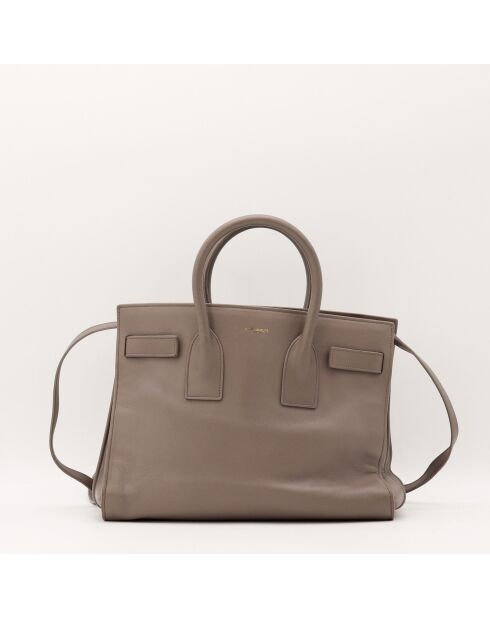 Borsa da giorno Saint Laurent Small Taupe