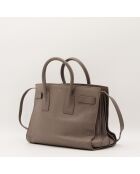 Saint Laurent Kleine Taupe-Tagetasche