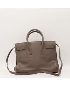 Saint Laurent Kleine Taupe-Tagetasche