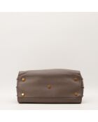 Saint Laurent Kleine Taupe-Tagetasche
