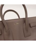Saint Laurent Kleine Taupe-Tagetasche