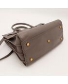 Saint Laurent Kleine Taupe-Tagetasche