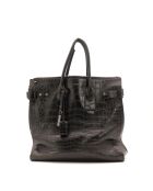 Bolsa de día Saint Laurent Crocodile