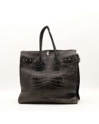 Bolsa de día Saint Laurent Crocodile