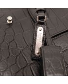 Bolsa de día Saint Laurent Crocodile