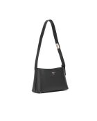 Goldie Schultertasche aus schwarzem Leder - 28x17x10,5 cm