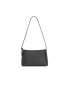 Goldie Schultertasche aus schwarzem Leder - 28x17x10,5 cm