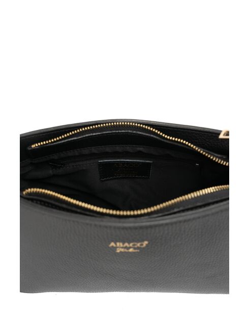 Goldie Schultertasche aus schwarzem Leder - 28x17x10,5 cm