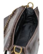 Bandolera de piel Chocolate Hero - 26x14x7,5 cm