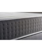 Matelas Vingt-Six gris/blanc - 140x200 cm