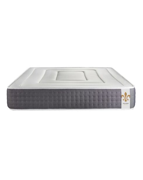 Matelas Vingt-Six gris/blanc - 160x200 cm