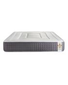 Matelas Vingt-Six gris/blanc - 200x200 cm