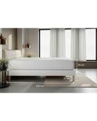 Juego de colchones y somieres blancos Twenty-Four, 90 x 200 cm