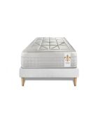 Ensemble Matelas + Sommier Vingt-Huit blanc - 90x200 cm