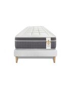 Ensemble Matelas + Sommier Trente blanc - 90x190 cm