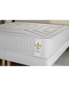 Vierentwintig witte matras + boxspringset - 140x200 cm