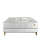 Vierentwintig witte matras + boxspringset - 140x190 cm