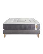 Twenty-Six Matratzen+Boxspring-Set grau/weiß - 160x200 cm