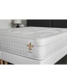 Ensemble Matelas + Sommier Vingt-Huit blanc - 140x200 cm