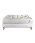 Ensemble Matelas + Sommier Vingt-Huit blanc - 160x200 cm