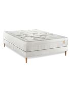 Ensemble Matelas + Sommier Vingt-Huit blanc - 180x200 cm