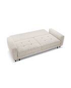Canapé 3 places Lazio beige - 242 x 110 x 92 cm