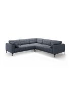 Divano angolare Lazio a 5 posti blu scuro - 282 x 282 x 86 cm