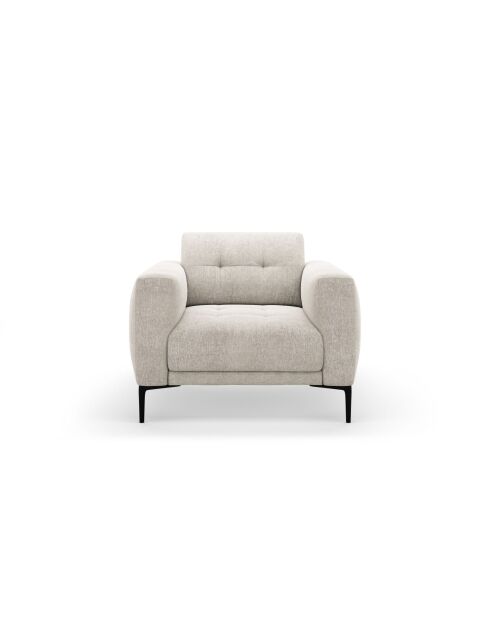 Sillón Lazio de 1 plaza beige - 87 x 85 x 85 cm