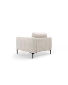 Lazio 1-Sitzer-Sessel beige - 87 x 85 x 85 cm