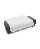 Lazio 3-Sitzer-Sofa dunkelblau - 242 x 110 x 92 cm