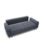 Lazio 3-Sitzer-Sofa dunkelblau - 242 x 110 x 92 cm