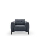 Lazio 1-zitsfauteuil donkerblauw - 87 x 85 x 85 cm