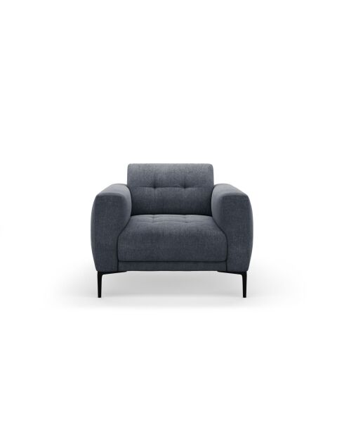 Sillón Lazio de 1 plaza azul oscuro - 87 x 85 x 85 cm
