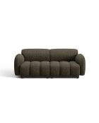 Divano Bilbao 3 posti amazone verde - 196 x 88 x 73 cm
