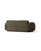 Divano Bilbao 3 posti amazone verde - 196 x 88 x 73 cm