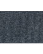 Donkerblauwe voetenbank Lazio - 85 x 85 x 46 cm