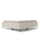 Sofá esquinero Lazio de 5 plazas beige - 282 x 282 x 86 cm