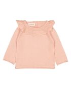 Maglione girocollo Ambroisine rosa chiaro