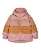Paloma omkeerbare parka gerecycled polyester oudroze