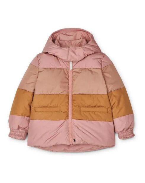Paloma Wendeparka aus recyceltem Polyester, altrosa