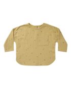 Camicia Jack ocre in cotone a manica lunga