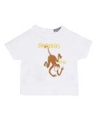 T-shirt manches courtes Singeries écru