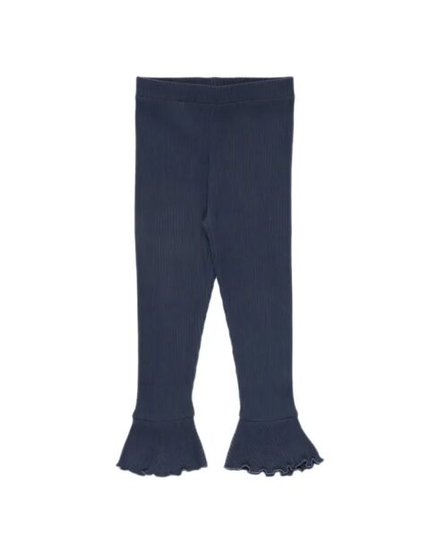 Leggings Betsy in cotone Responsible flare blu marino