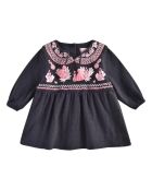 Sannali kohlefarbenes kurzes Kleid