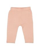 Lichtroze katoenen legging met muis