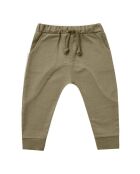 Joggers James in cotone verde oliva