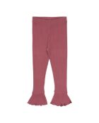 Betsy flare verantwoorde frambozenrode katoenen legging