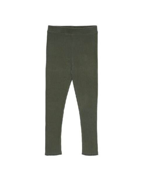 Leggings Betsy lace Responsible in cotone verde kaki